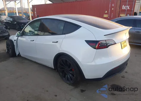 2022 Tesl Model Y Performance Performance Dual Motor All-Wheel Drive из США, поврежденный, VIN 7SAYGDEF9NF492672